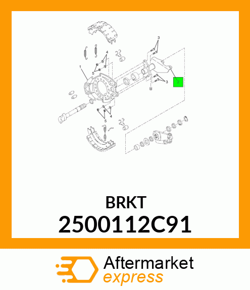 BRKT 2500112C91