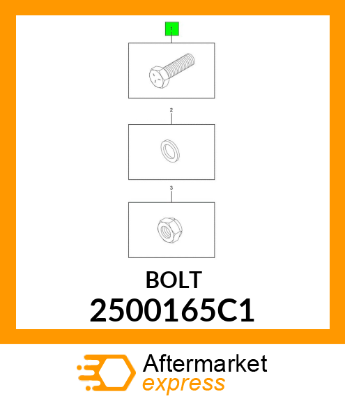 BOLT 2500165C1