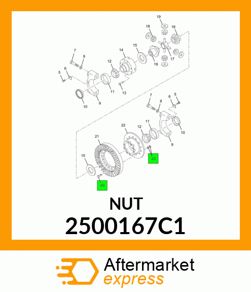 NUT 2500167C1