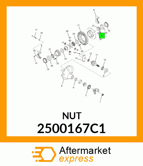 NUT 2500167C1