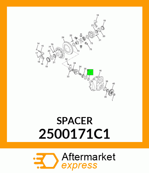 SPACER 2500171C1