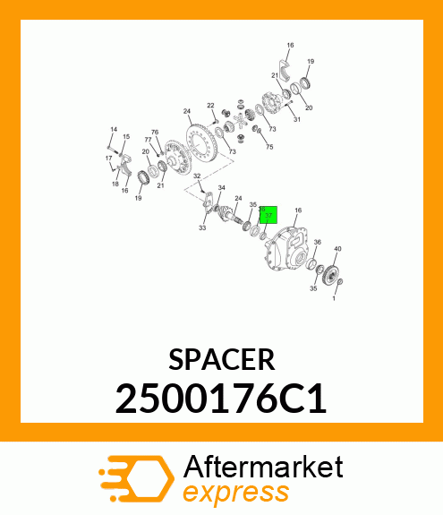 SPACER 2500176C1