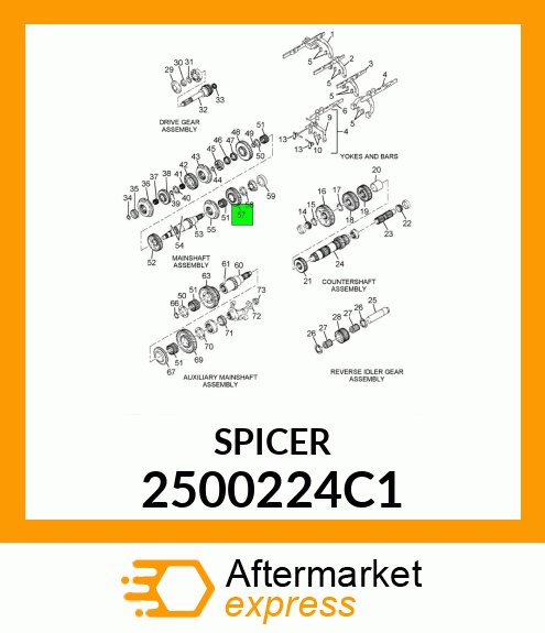 SPICER 2500224C1