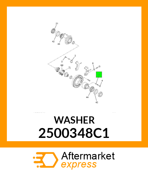 WASHER 2500348C1