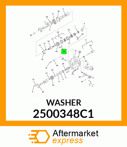 WASHER 2500348C1