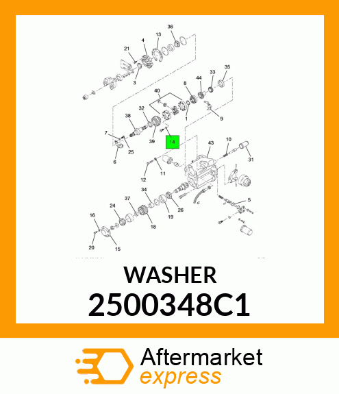 WASHER 2500348C1