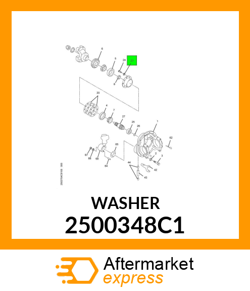 WASHER 2500348C1