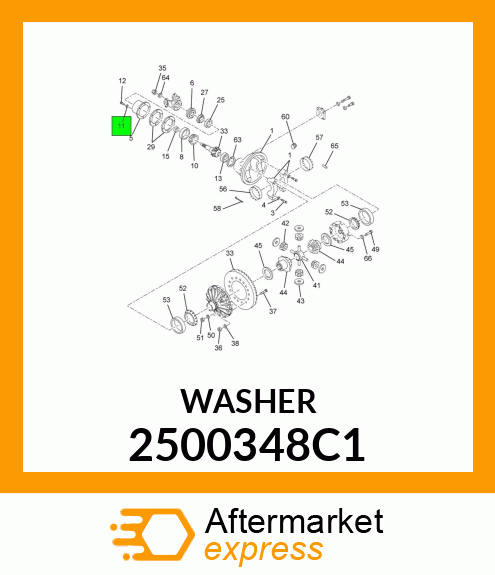 WASHER 2500348C1