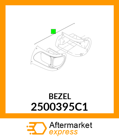 BEZEL 2500395C1