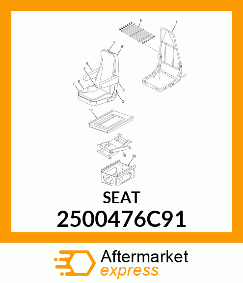 SEAT 2500476C91