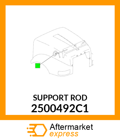 SUPPORTROD 2500492C1