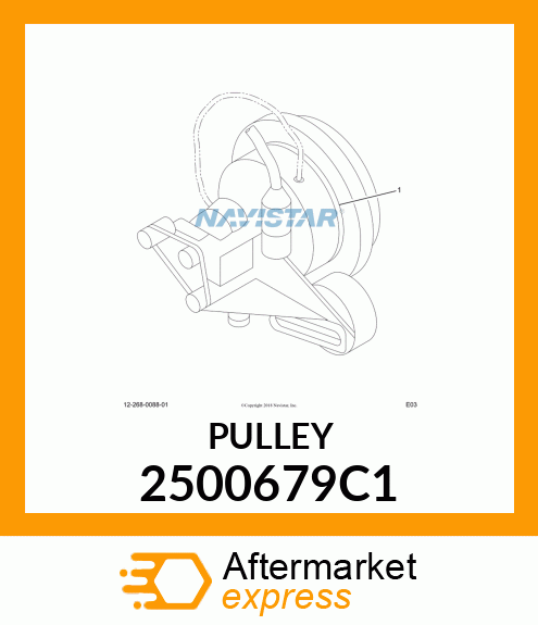 PULLEY 2500679C1