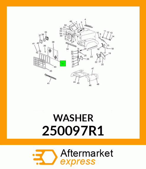 WASHER 250097R1