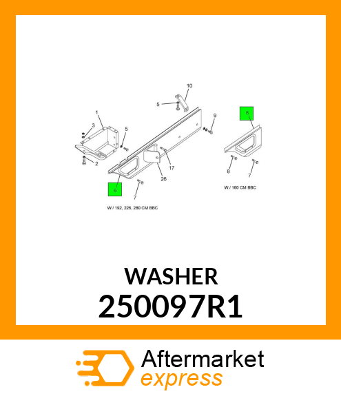 WASHER 250097R1