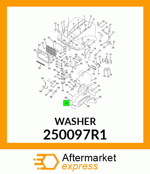 WASHER 250097R1