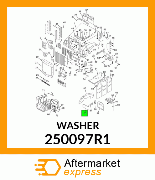 WASHER 250097R1