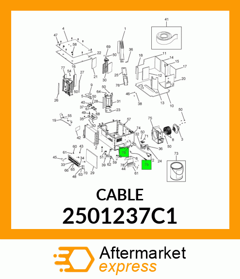 CABLE 2501237C1