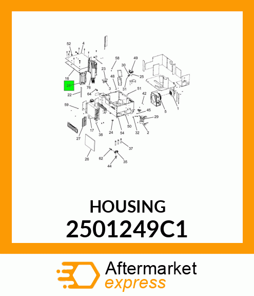 HOUSING 2501249C1