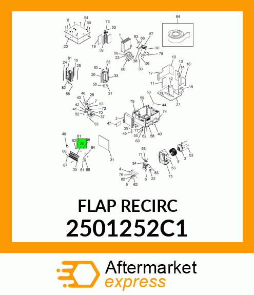 FLAPRECIRC 2501252C1