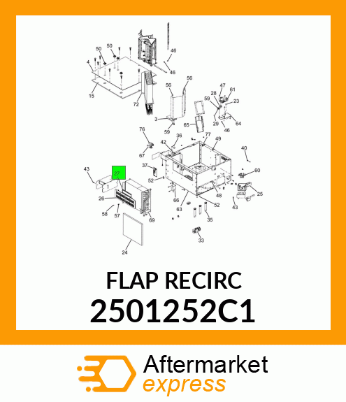 FLAPRECIRC 2501252C1