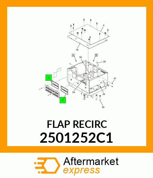 FLAPRECIRC 2501252C1