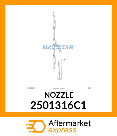 NOZZLE 2501316C1