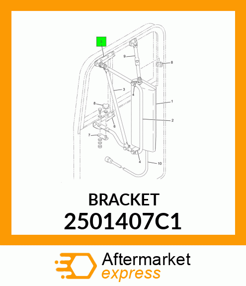 BRACKET 2501407C1