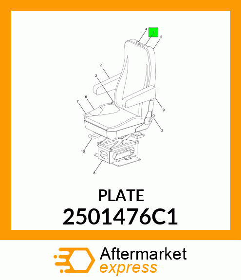 PLATE 2501476C1