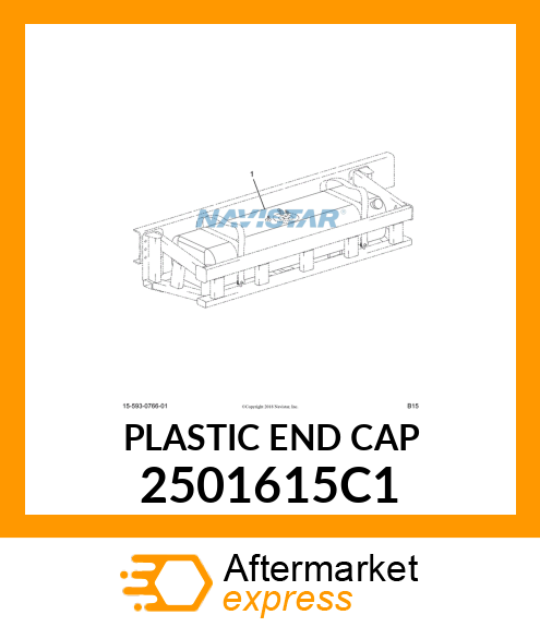 PLASTICENDCAP 2501615C1