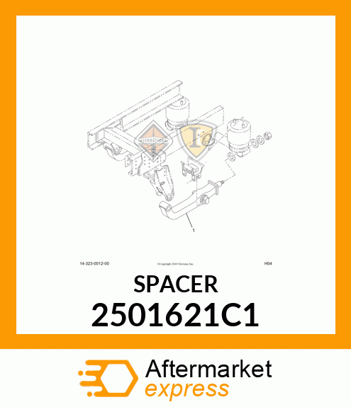 SPACER 2501621C1