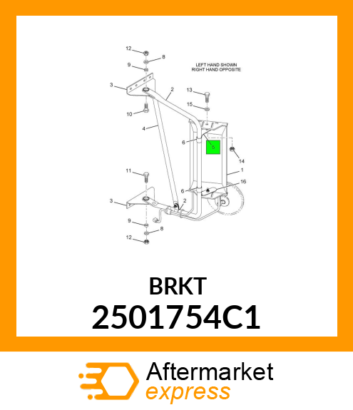BRKT 2501754C1