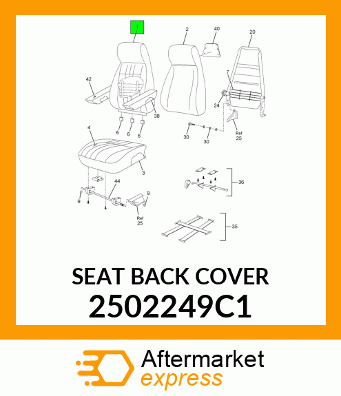 SEAT_BACK_COVER 2502249C1