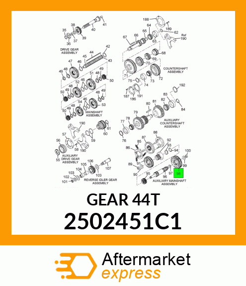 GEAR44T 2502451C1