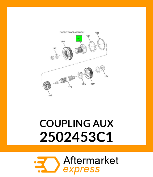 COUPLINGAUX 2502453C1