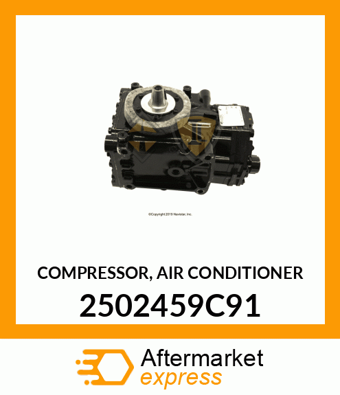 COMPRESSOR, AIR CONDITIONER 2502459C91