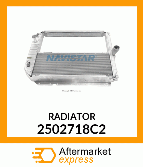 RADIATOR 2502718C2