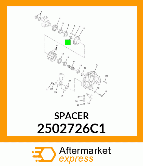 SPACER 2502726C1