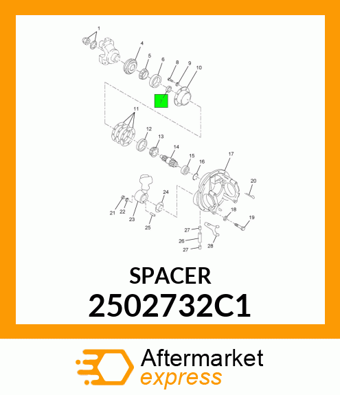 SPACER 2502732C1