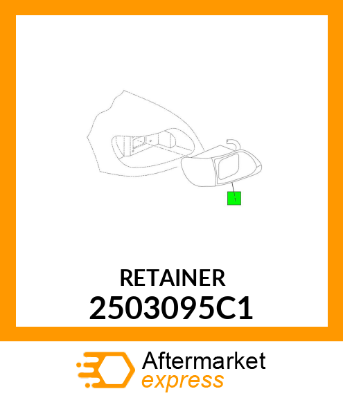 RETAINER 2503095C1