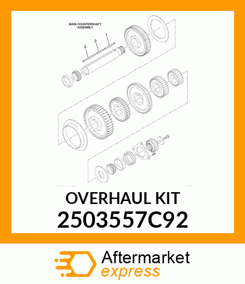 OVERHAULKIT 2503557C92