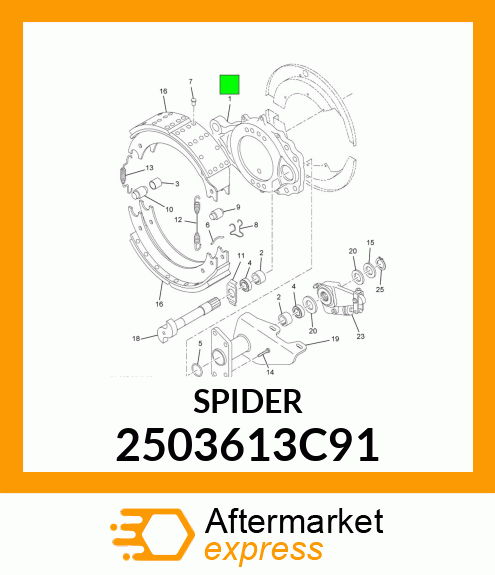 SPIDER 2503613C91