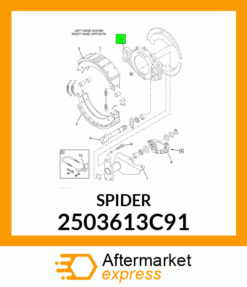 SPIDER 2503613C91