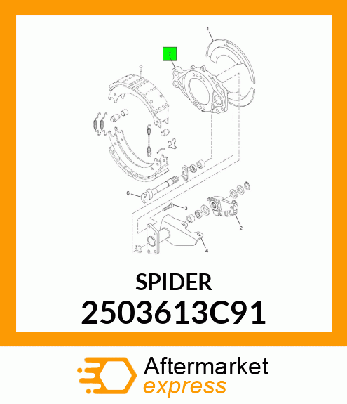 SPIDER 2503613C91