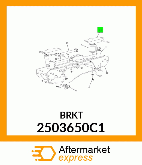 BRKT 2503650C1