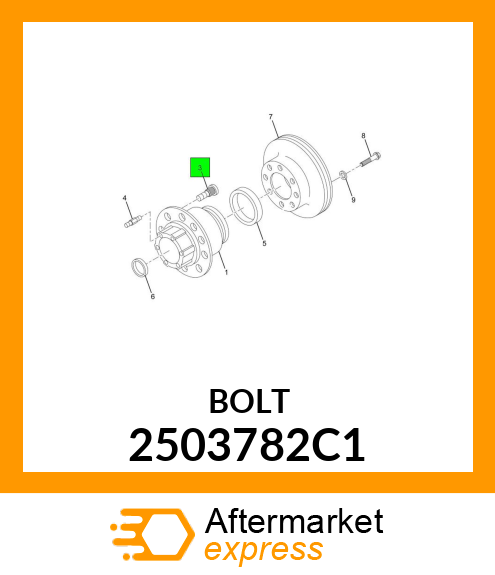 BOLT 2503782C1