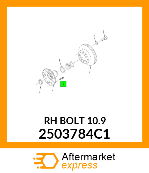 RHBOLT10.9 2503784C1