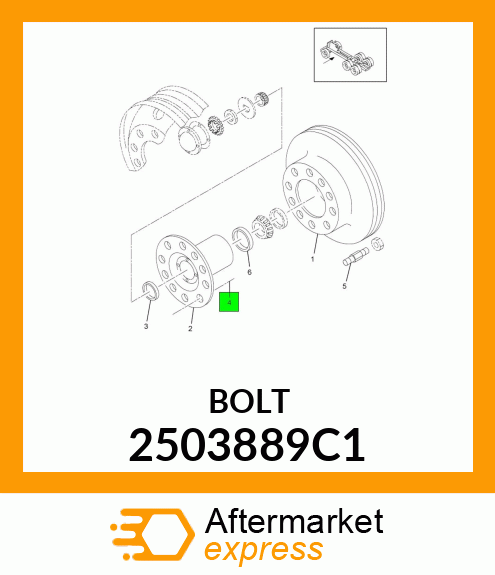 BOLT 2503889C1