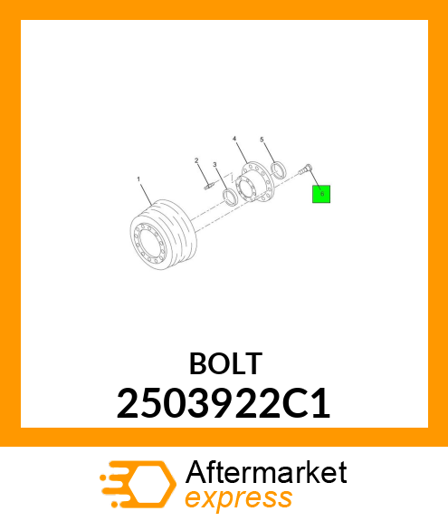 BOLT 2503922C1