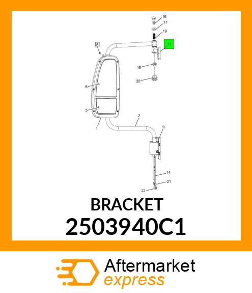 BRACKET 2503940C1