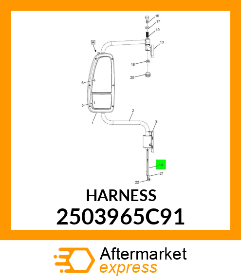 HARNESS 2503965C91